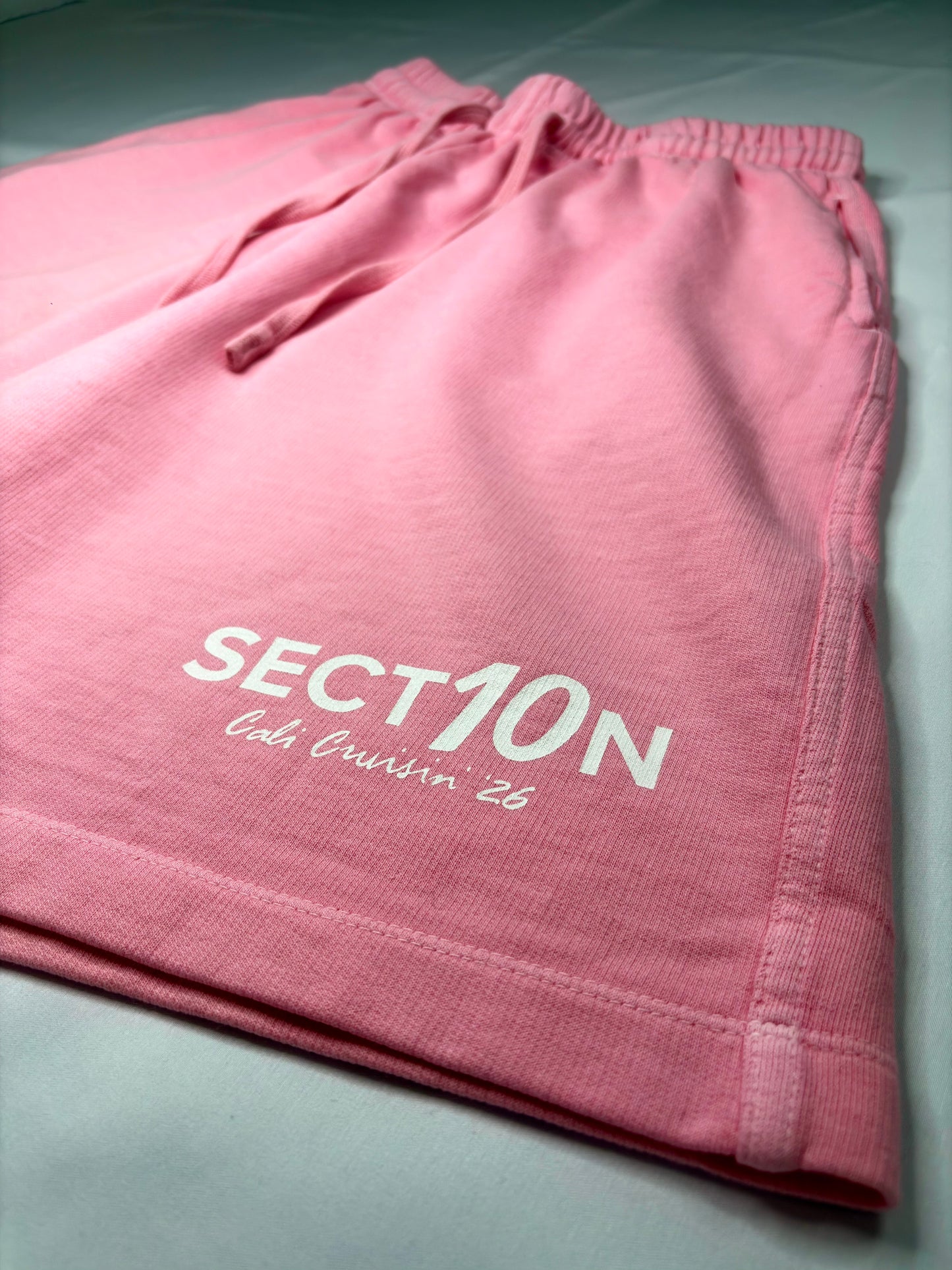 CLASSIC PINK SECT10N SHORTS