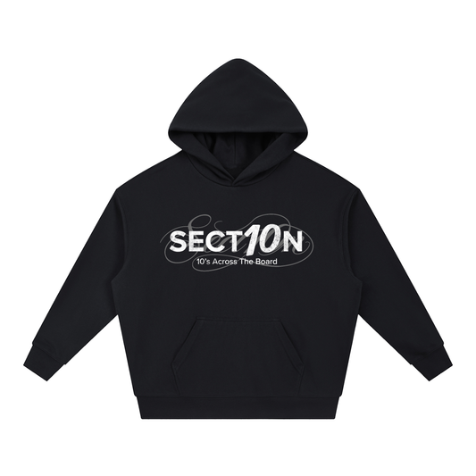 BLACK CALLIGRAPHY HOODIE
