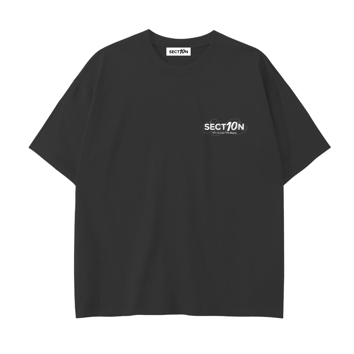 BLACK SMALL LOGO TEE