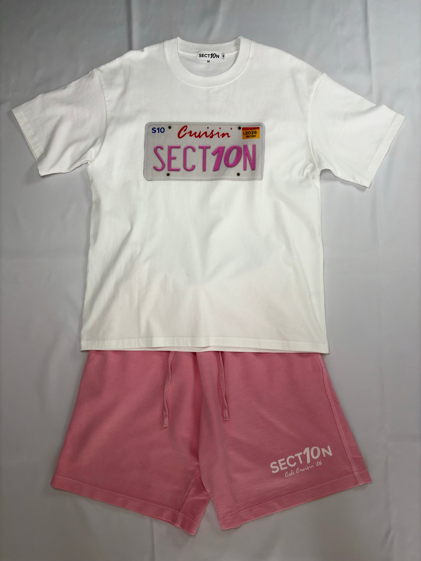 CLASSIC PINK SECT10N SHORTS